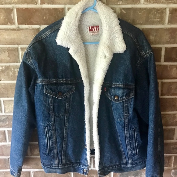 Levi's Other - Vintage Levi’s Sherpa Lined Denim Jean Jacket USA